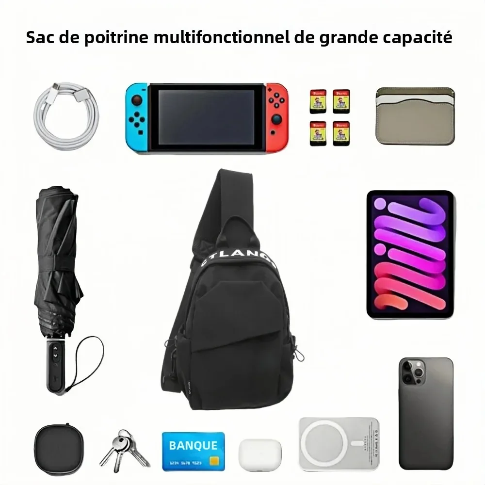 الرجال واحد الكتف Crossbody الصدر حبال حزام الثدي حقيبة كروس الترفيه موضة حقيبة صغيرة حزمة مراوح رجل حقيبة يد محفظة حقيبة