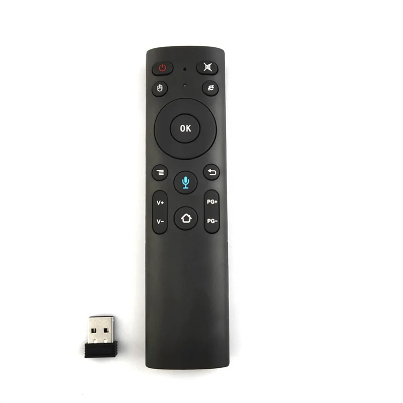 AAAEL-5X Q5+ Air Mouse Bluetooth Voice Remote Control For Smart TV Android Box IPTV Wireless 2.4G Voice Remote Control