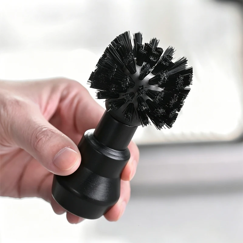 Coffee Powder Bowl Cleaning Brush Portafilter Basket Cleaning Tool 51 54 58mm Wood Handle Barista Espresso Machine Accessories