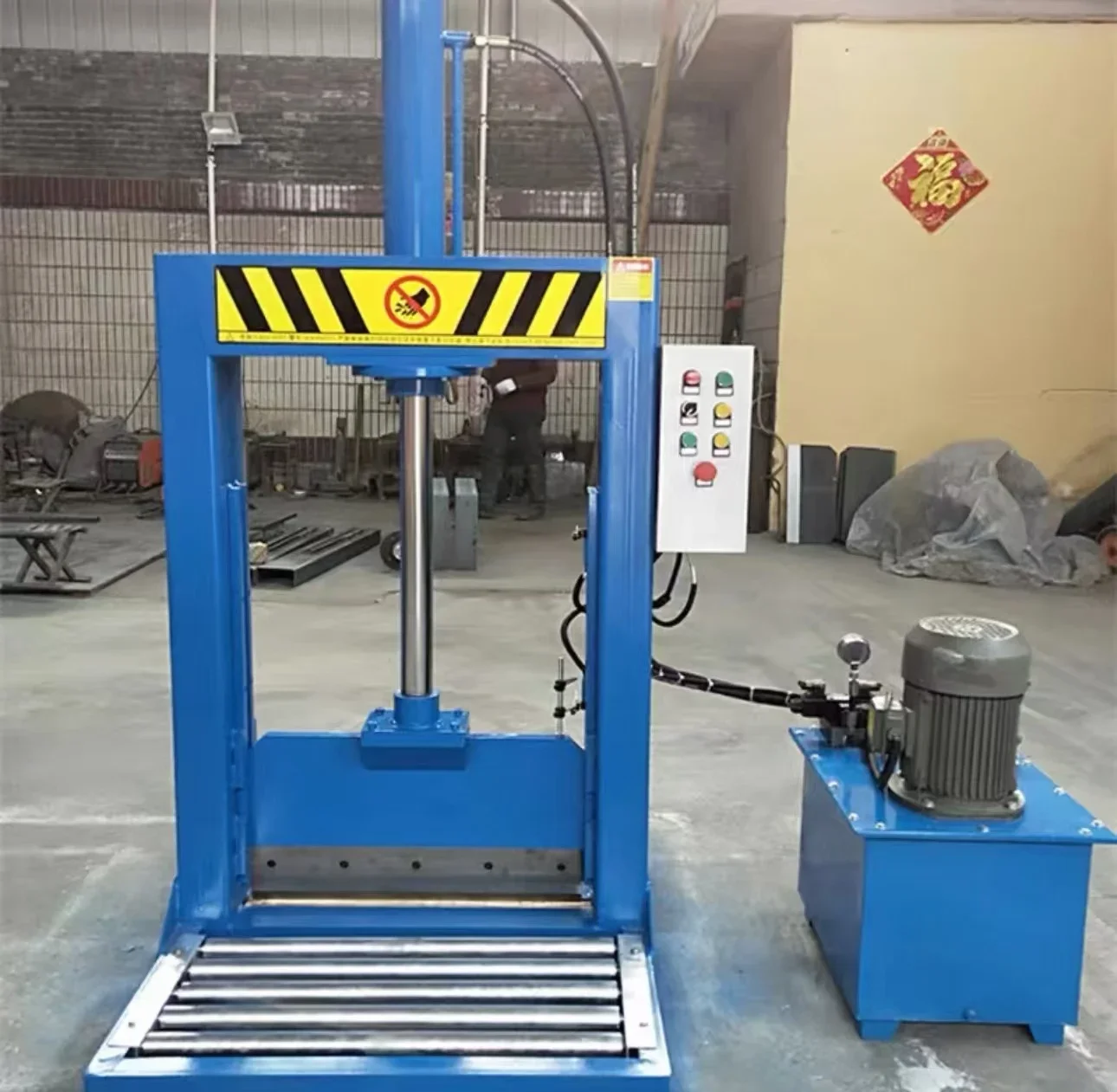 30 Ton Manual Hydraulic Shop Press  Auto Hydraulic Workshop Press with Core Motor Gear & Bearing Components