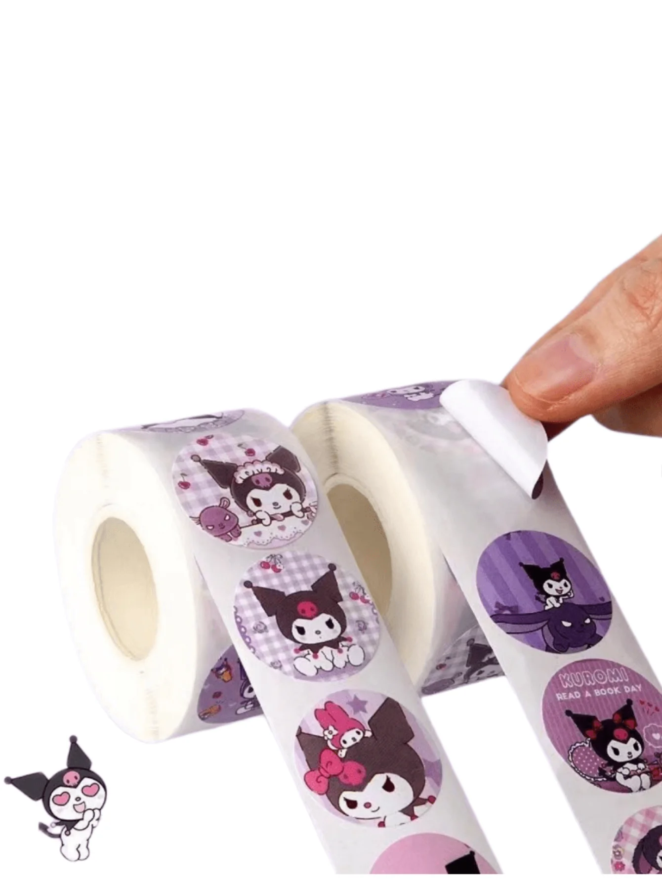 100/450/500/pcs Sanrio Blind Box Stickers HelloKitty Kuromi Cinnamoroll Melody DIY Laptop Phone Diary Cartoon Sticker Kids Toys