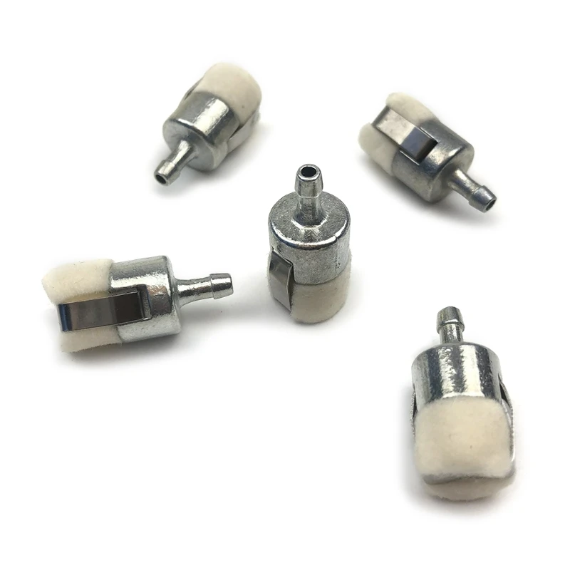 F92C 5pcs Feel Filter untuk Homelite untuk Poulan 13120519831 Pemangkas Gergaji Gergaji Mesin Taman Taman