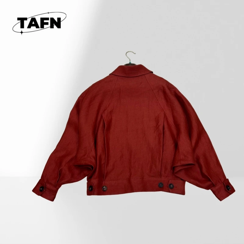 25 Nowy Europejski i Amerykański Styl Wysokiej Jakości Kaszmirowy Ciepły Luksusowy Damski Płaszcz Modny Luźny Krótki Płaszcz KurtkaA25253