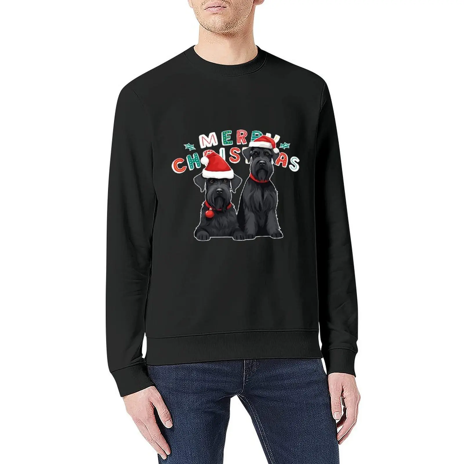 Christmas Giant Schnauzers – Merry Christmas Pullover winter clothes autumn new products autumn jacket men aesthetic sweatshirts