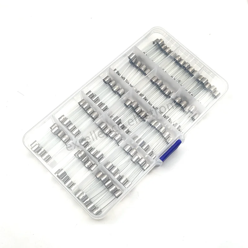 75pcs/Box 6*30mm Glass Fuse Fast Fuse 250V 0.5A 1A 2A 3A 4A 5A 6A 7A 8A 10A 12A 15A 20A 25A 30A Quick Blow 6x30mm