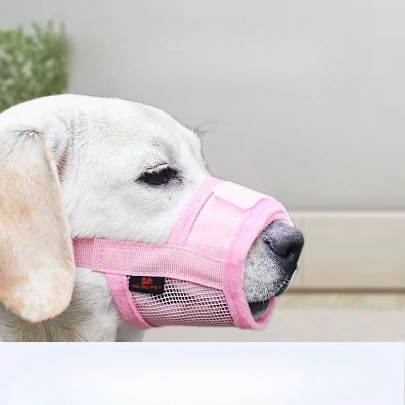 Dog Muzzles for Small Dogs Soft Nylon Muzzle with Safety Buckle Grooming Puppy Muzzle Stop Biting Barking Chewing Pet Products