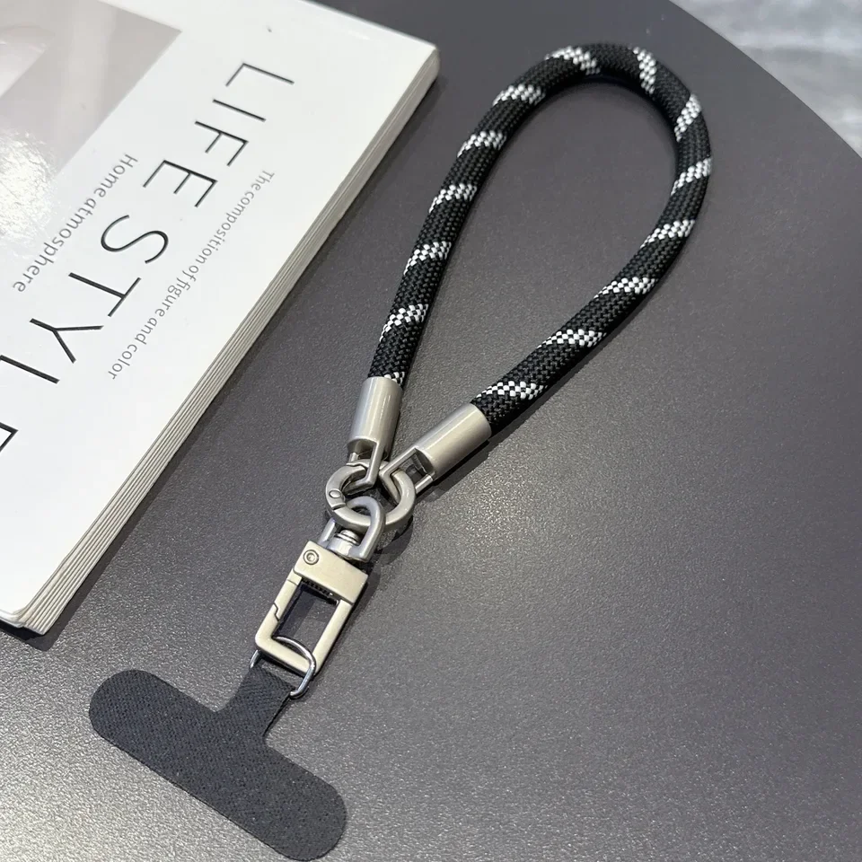 

Mobile Phone Lanyard Luxury Braided Wrist Mobile Phone Lanyard Hand-held Pendant Anti-fall Multifunctional Wristband