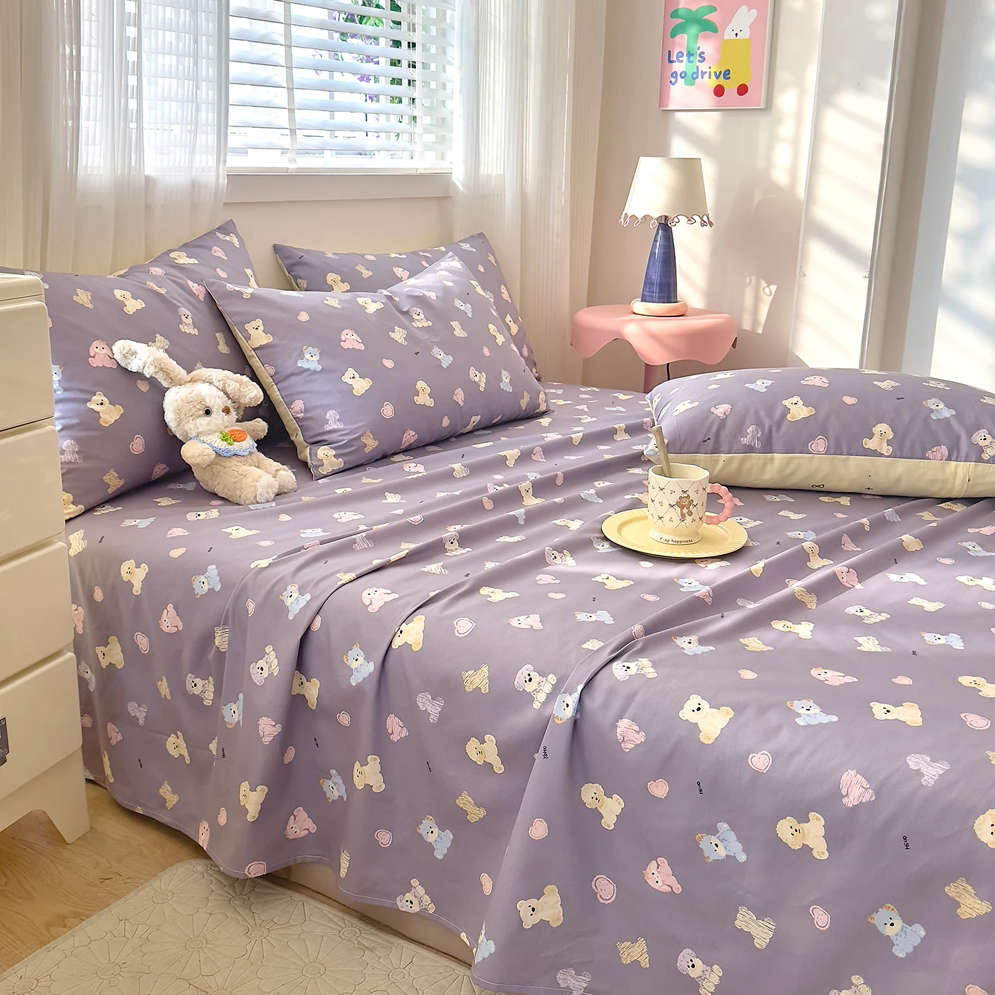 100%Cotton Flat She…