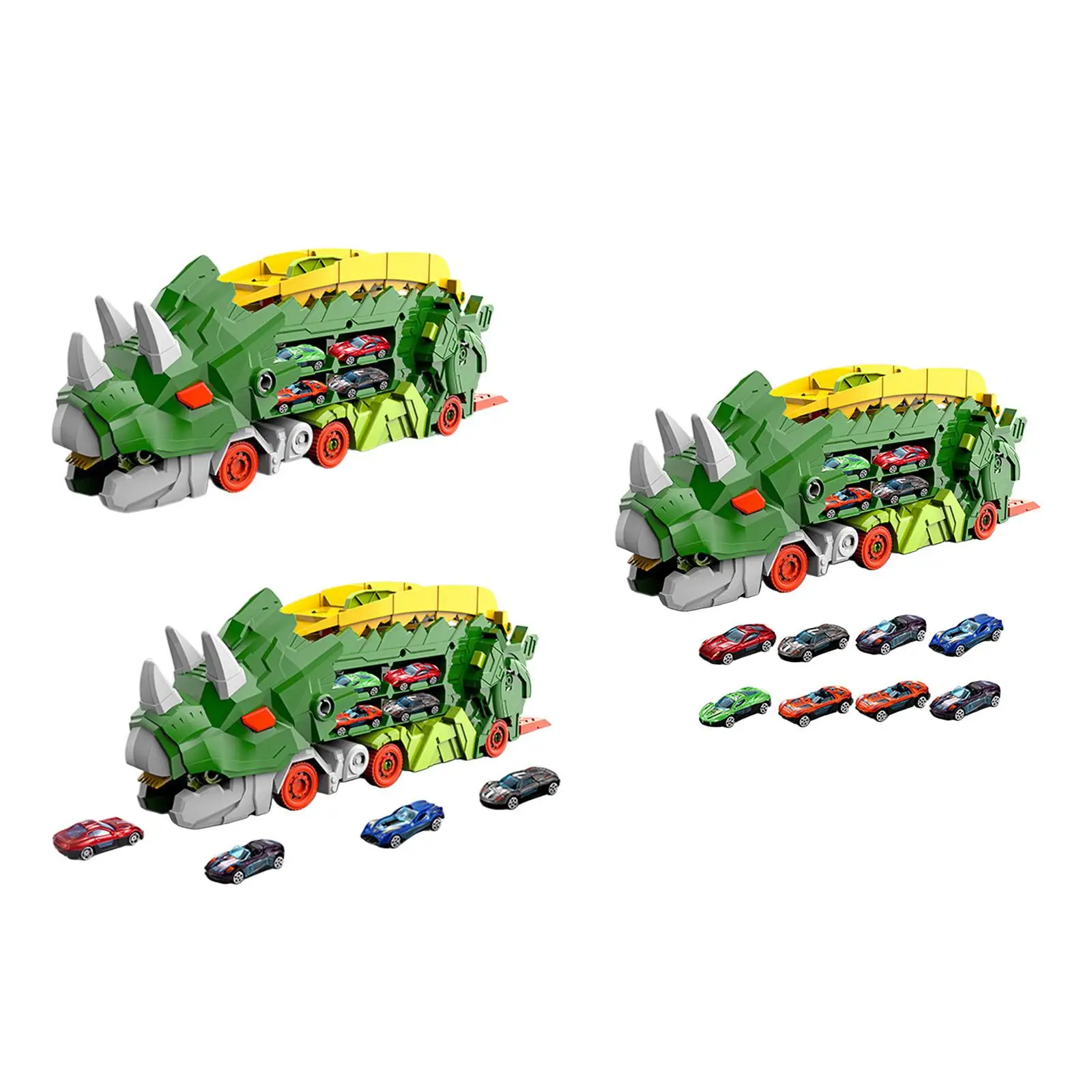 Dinosaur Transport Truck Carrier Creative Dinosaur Figure Toys for Boys Girls Children Gift Toys Party Supplies Kindergarten