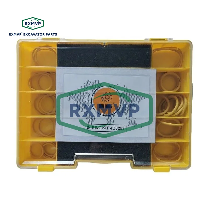 For Bulldog 4c8253 4c-8253 Hydraulic O-ring Kit Box Excavator Ctp RXMVP