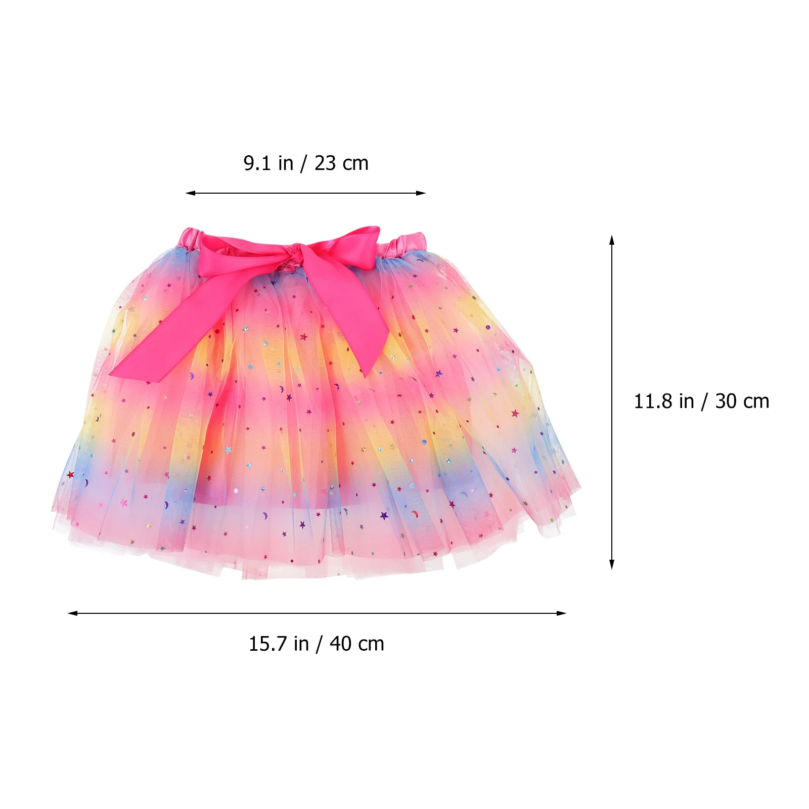 Tutu Skirt Party Girl Little Mesh Ballet Polyester Adult Kids Dancing Girl's Tulle Child