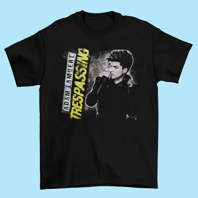 Adam Lambert Trespassing Heavy Cotton T Shirt Ub283