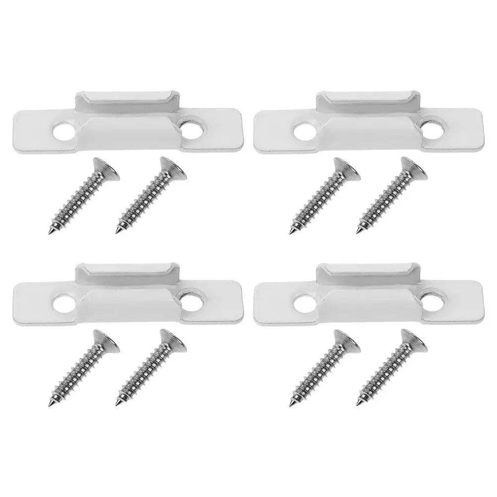 

Комплект из 4 замков для окон: прочные замки из цинкового сплава для раздвижных и распашных окон, простая установка, безопасность