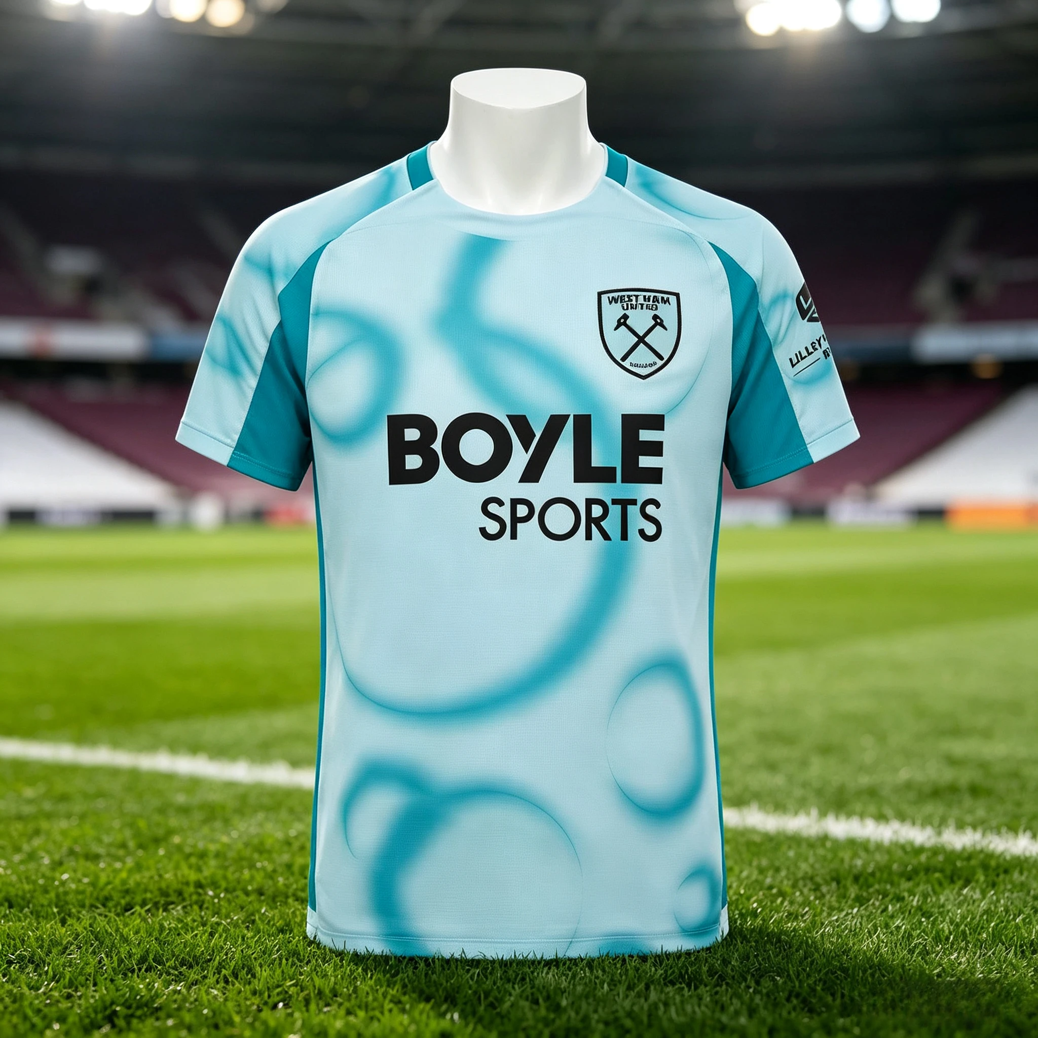 2026/2027 Ham United Club English football clubs jersey T-shirt Summer Sports Oversize Breathable Quick Drying Streetwea Tops