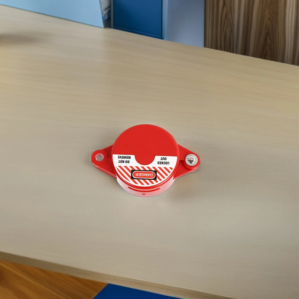 

Water Faucet Lock 8pcs Red ABS Cylinder Padlock Outdoor Spigot Valve Lock Gas Tank Safety Lockout Device LOTO Industrial Use