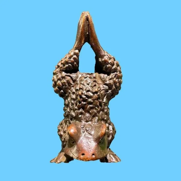 

Wind copper inverted golden toad personality small frog toad small tea pet copper play