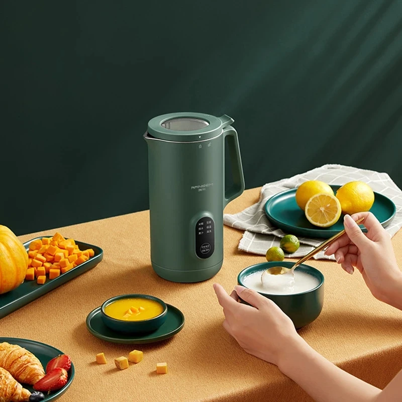 전기 착즙기 스마트 믹서기 믹서, 두유 기계, 아침 식사 보충 기계, 대두 우유 메이커, 필터 프리 350ml, 220V