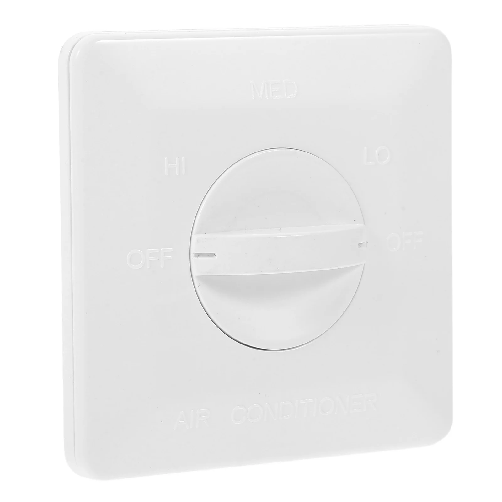 

Fan Coil Thermostat Temperature Control Panel 3Speed Fan Switch Airflow Regulator Portable Lighting Accessories Central Air