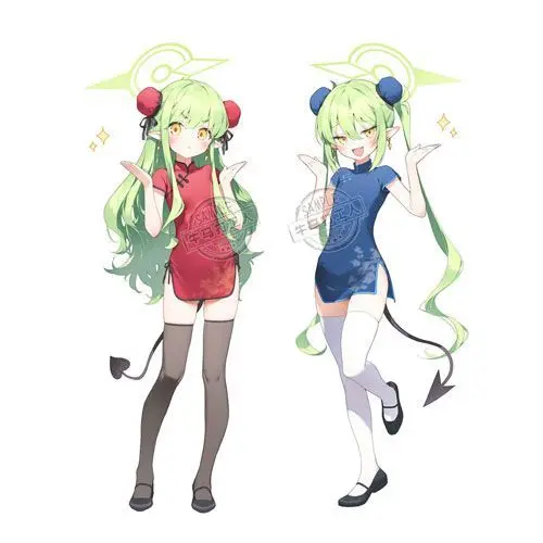 Anime Blue Archive Tachibana Hikari Tachibana Nozomi Acrylic Stand Figurine Accessories Collection Figure Desktop Ornaments Gift