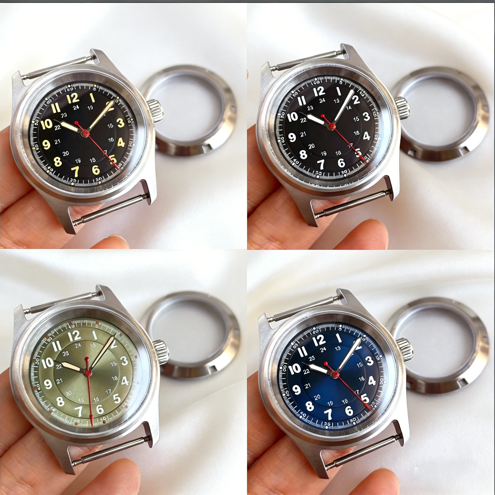 

Стеклянный корпус для часов Tandorio 39 мм, подходит для NH ETA 2824 Miyota 8215, аксессуары для часов с механизмом, водонепроницаемый корпус из сапфирового стекла