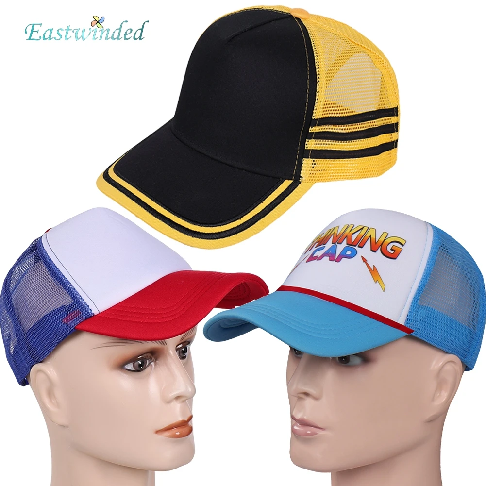 

Дастин Хендерсон TV ST 5, бейсболка для косплея, сетчатая шляпа, аксессуары для костюмов для взрослых, наряды для ролевых игр на Хэллоуин, реквизит, подарки, наряды