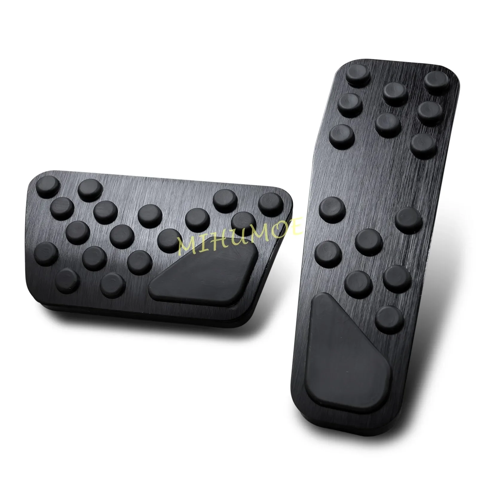 

Black Foot Brake Gas Accelerator Pedal Pad Cover For 2011-2023 Dodge Challenger Charger