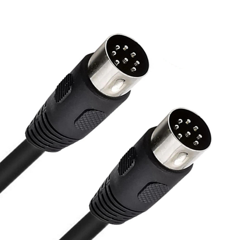 3m 8 Pin Din Male to Male Speaker Audio Cable is used for Power Supply Audio and Video Signal Transmission or Connection