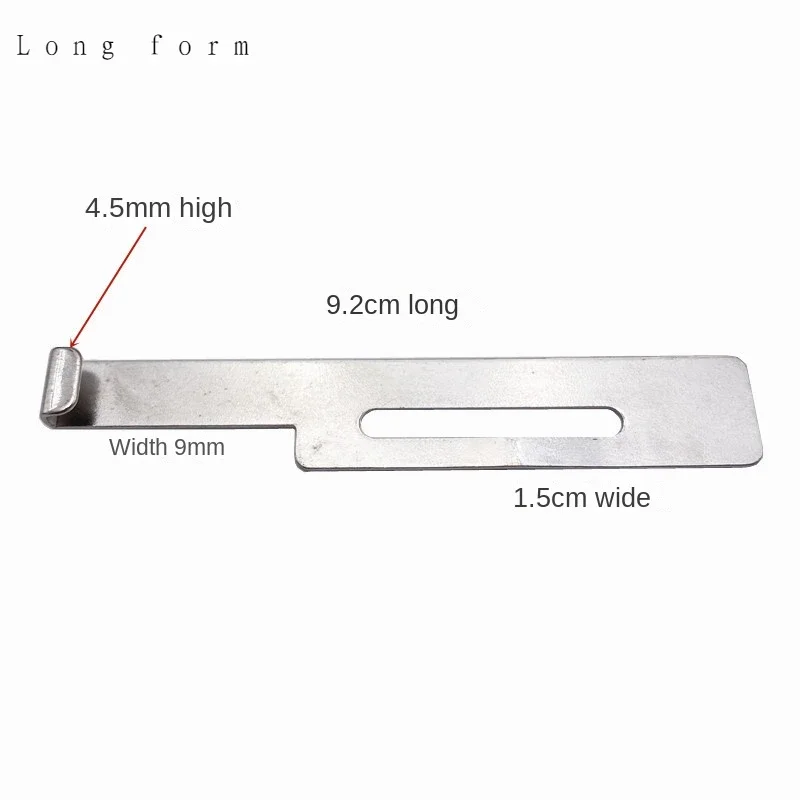 Three Needle Five Line Flat Lock Machine Gauge Covering Stitch Machine Roll Hem Cuff Tool Hem Seam Auxiliary Locator Accessories