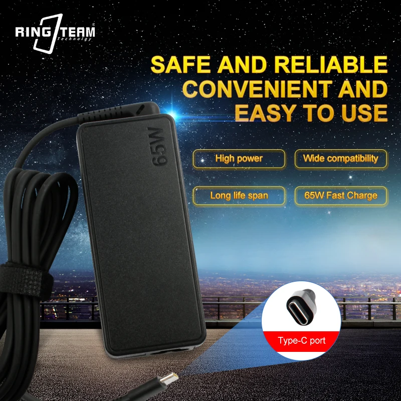 

65W PD TYPE-C USB-C AC Power Adapter for Canon EOS R6 R5 R5C RP G5 X Mark II G7 X Mark III for Ricoh GR IIIx Cameras