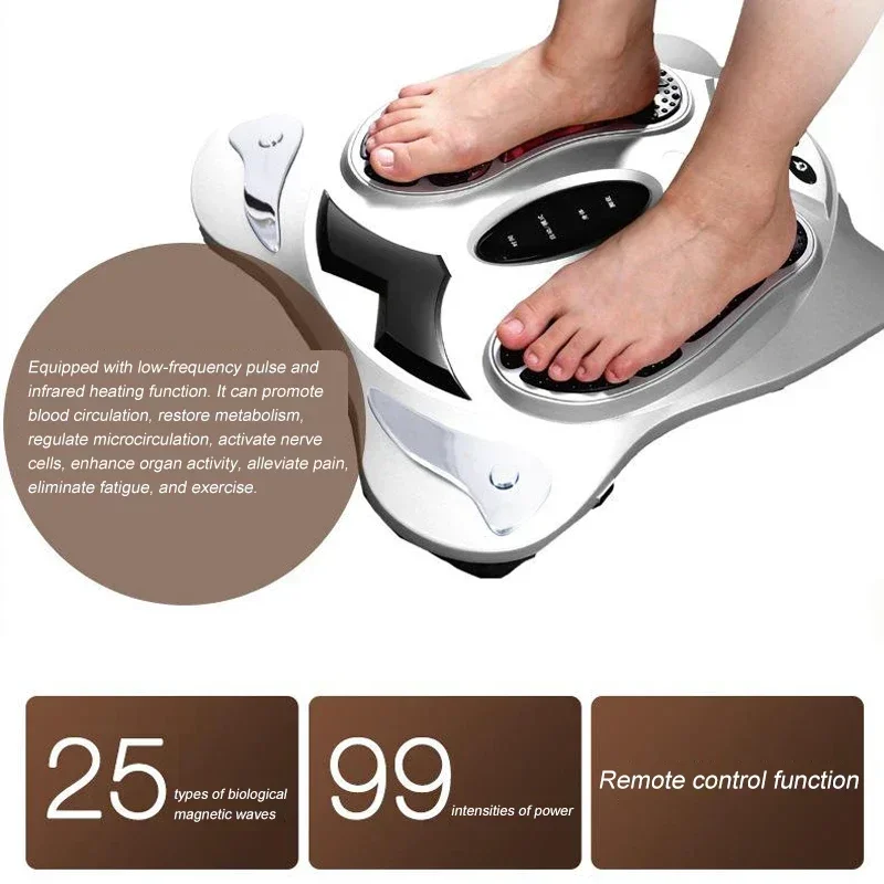 Electric Foot Massager Feet Acupoints Improve Blood Circulation Relief Pain Relax Electric Foot Fatigue Sore Home Office Foot