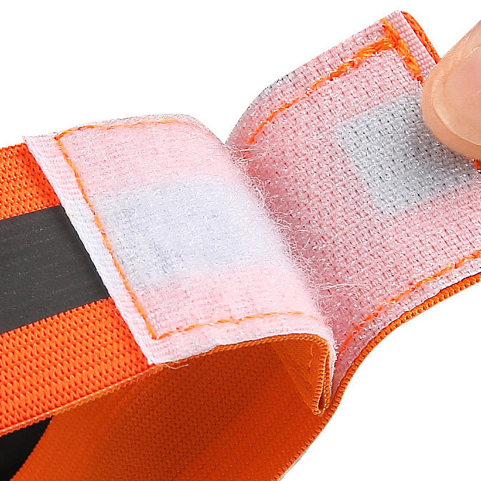 1 قطعة سوار معصم مرن عاكس عالي الوضوح لركوب الدراجات الليلية والجري سوار أمان للذراع للتحذير والحماية