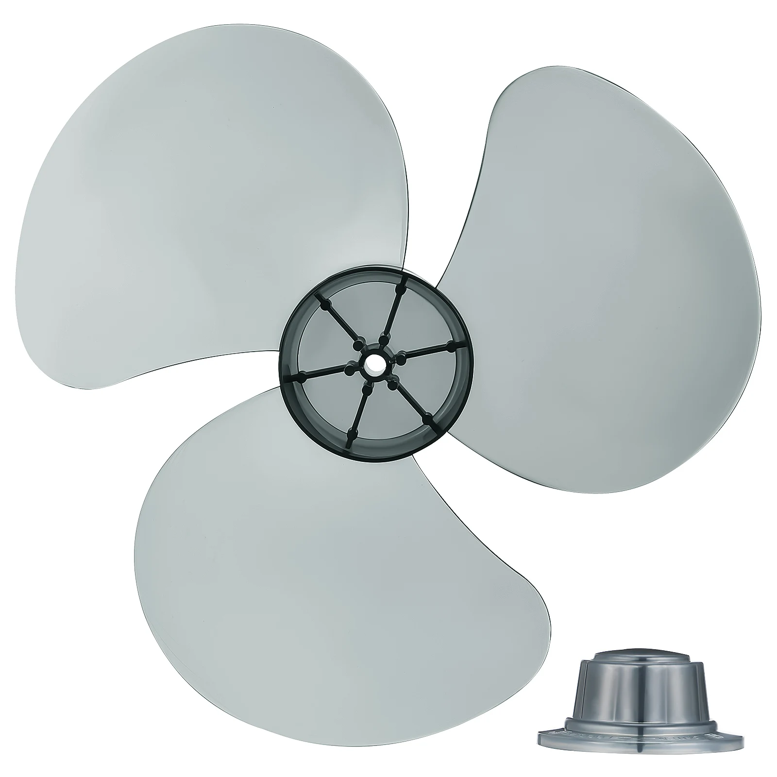 

12 Inch Electric Blade Replacement 3 Leaves 16 Inch 280mm Plastic Standing Pedestal Fan Blades Table Fan Repair Part Household