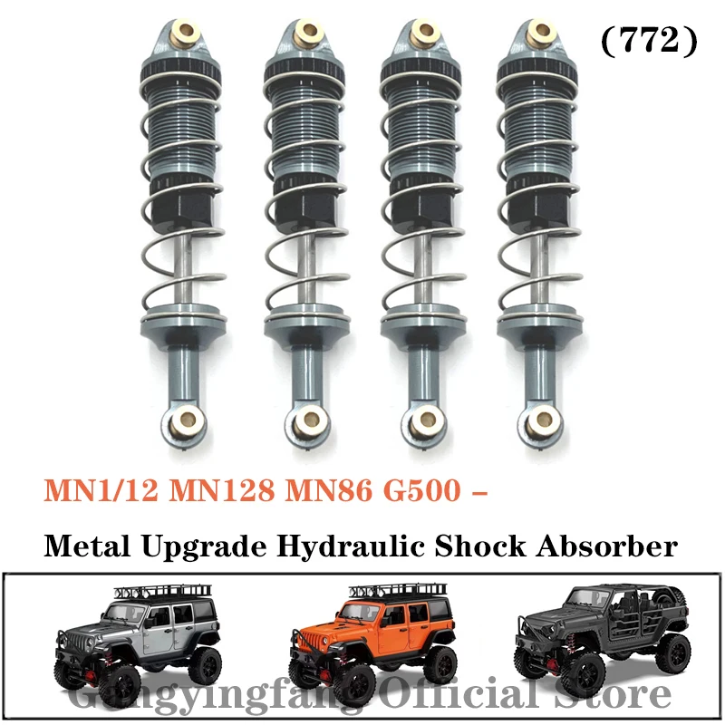 MN128accessories MN86 G500 1/12 afstandsbediening auto upgrade onderdelen rc crawler link vrachtwagen wielen axail scx10 iii versnellingsbak absorbers