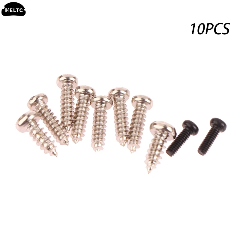 1Set Silver/Black Electric Hair Clipper Switch Screw Parts For 8148 Clippers Scissor Housing Case Motor Cover Screws