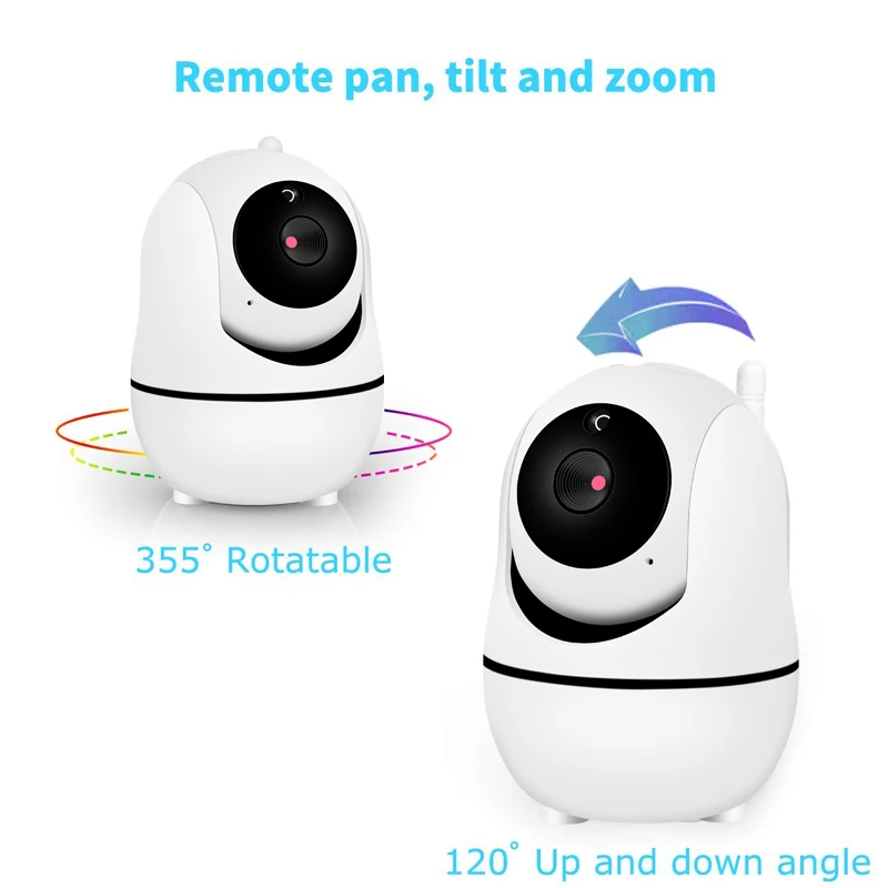 3.2 pouces sans fil longue Distance température minuterie d'alimentation berceuse Babysitter bébé moniteur nounou Cam interphone VOX bébé caméra