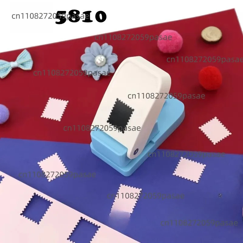 25mm Stamp Punch Paper Cutter Custom Puncher Stamp Craft Tool Rectangular Card Hole Punch Square Label Stamplet Hole Punching