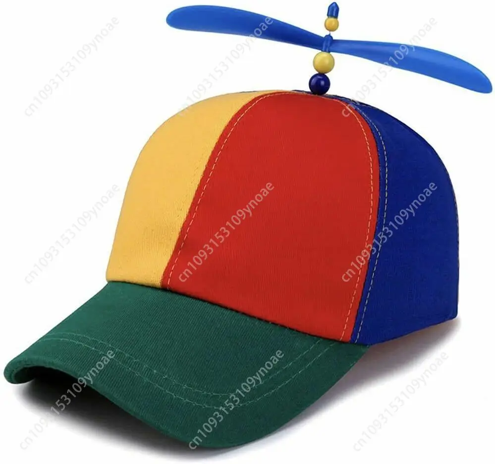 

Unisex Baseball Cap, Colorful Adjustable Cute Baseball Helicopter Propeller Hat Snapback Hat For School Girl Boy Men Woman Outdo