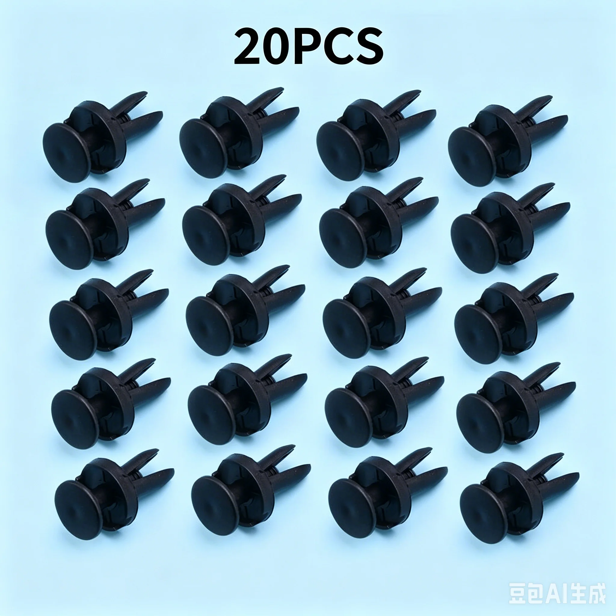 20Pcs Bumper Fender Door Trim Panel Clip Retainer Fastener Push Pin Fit for Chrysler Jeep Dodge Ram