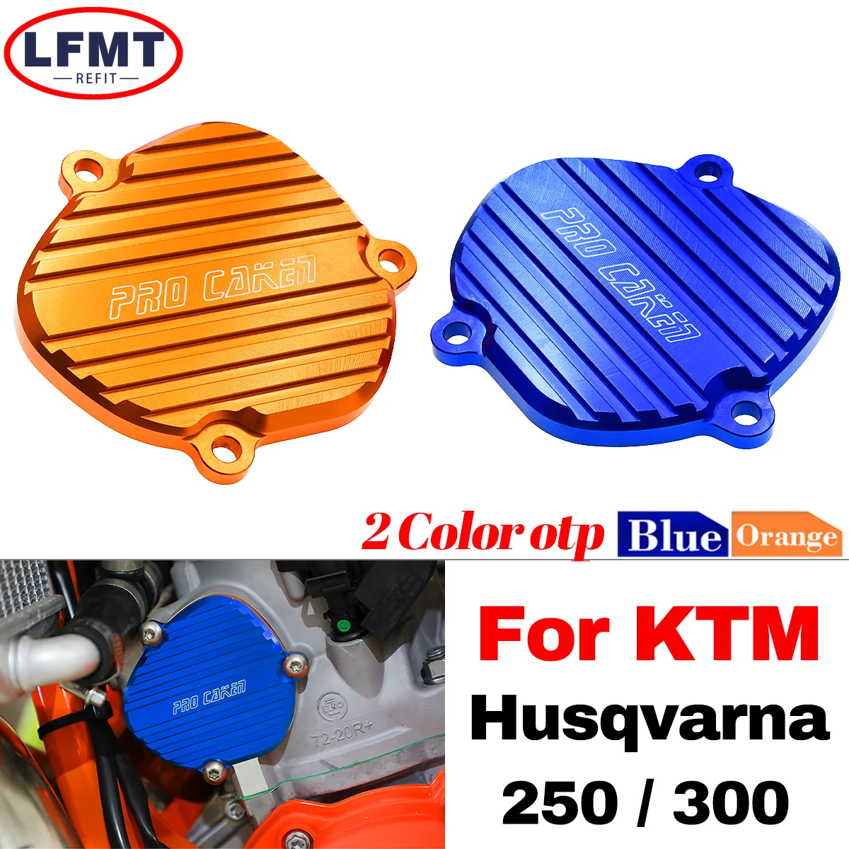 

Motorcycle Left Exhaust Power Valve Control Cover For KTM 250 300 SX XC XCW EXC TPI For Gas Gas EC EX MC For Husqvarna TE TC TX