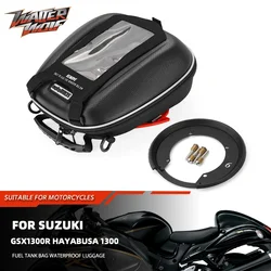 For Suzuki GSX-R 1000 750 600 GSX1300R Hayabusa 1300 SV650 TL1000 GSX1400 Navigation Mount Luggage Motorcycle Oil Fuel Tank Bag