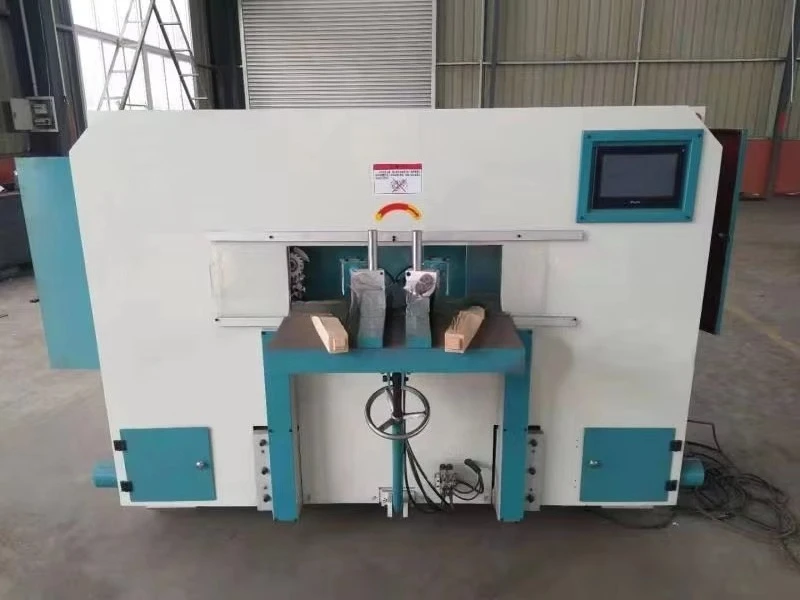 Automatic Cnc Tenoner Machine Double Head Double End Tenoning Machine Mortise Machine Woodworking for Wood Door