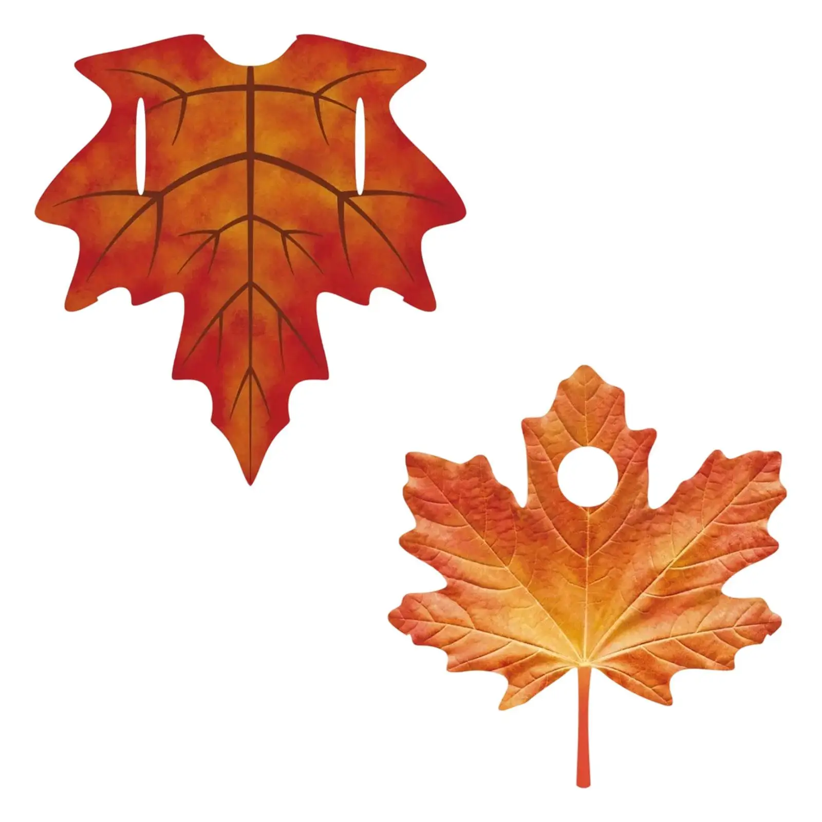 Acessórios adultos do traje da folha de bordo para a festa de dramatização do desempenho da fase