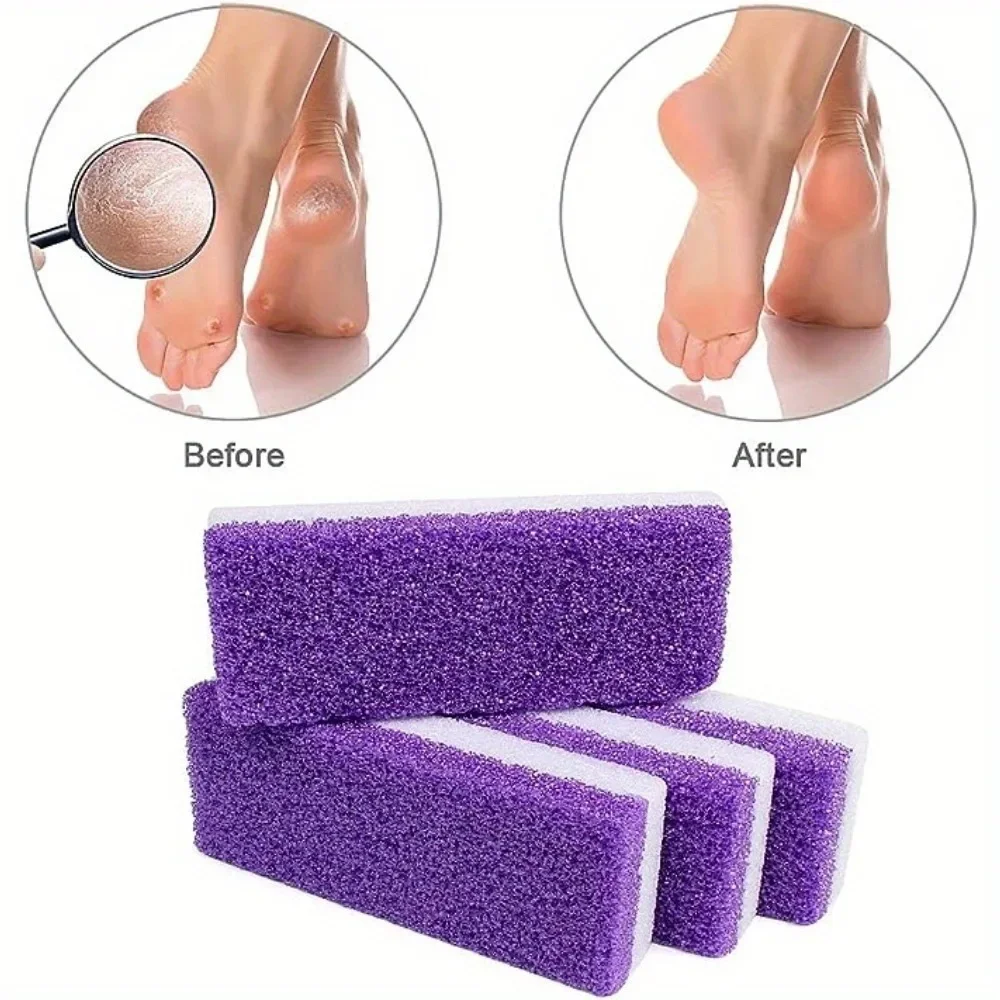 Purple Foot Grinding Stone Household Beauty Stone To Remove Dead Skin Polyurethane Foot Grinding Stone Callus Foot Grinding Tool