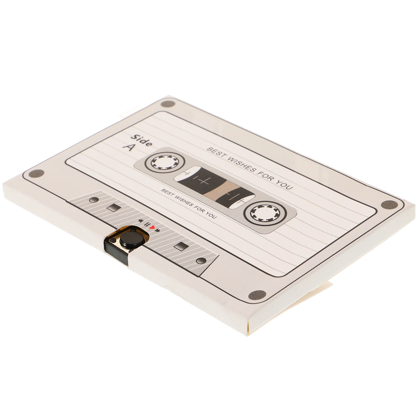 

1pcs Recordable Greeting Cassette Paperboard Voice Cards Long Cards Lasting Birthday Thank You Gifts