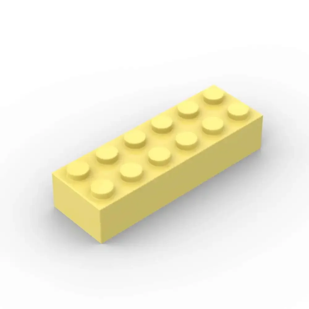 Moc 10 pçs parte tijolo 44237 2456 placa 2x6 placa blocos de construção conjunto de alta tecnologia casa castelo partícula educacional brinquedo diy presente do miúdo