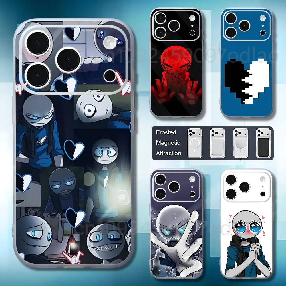 Your B-Boyfriend P-Peter Magnetic Frosted Cover Phone Case For iPhone 17 18 11 16 12 15 14 13 Pro Plus Max Air Mini