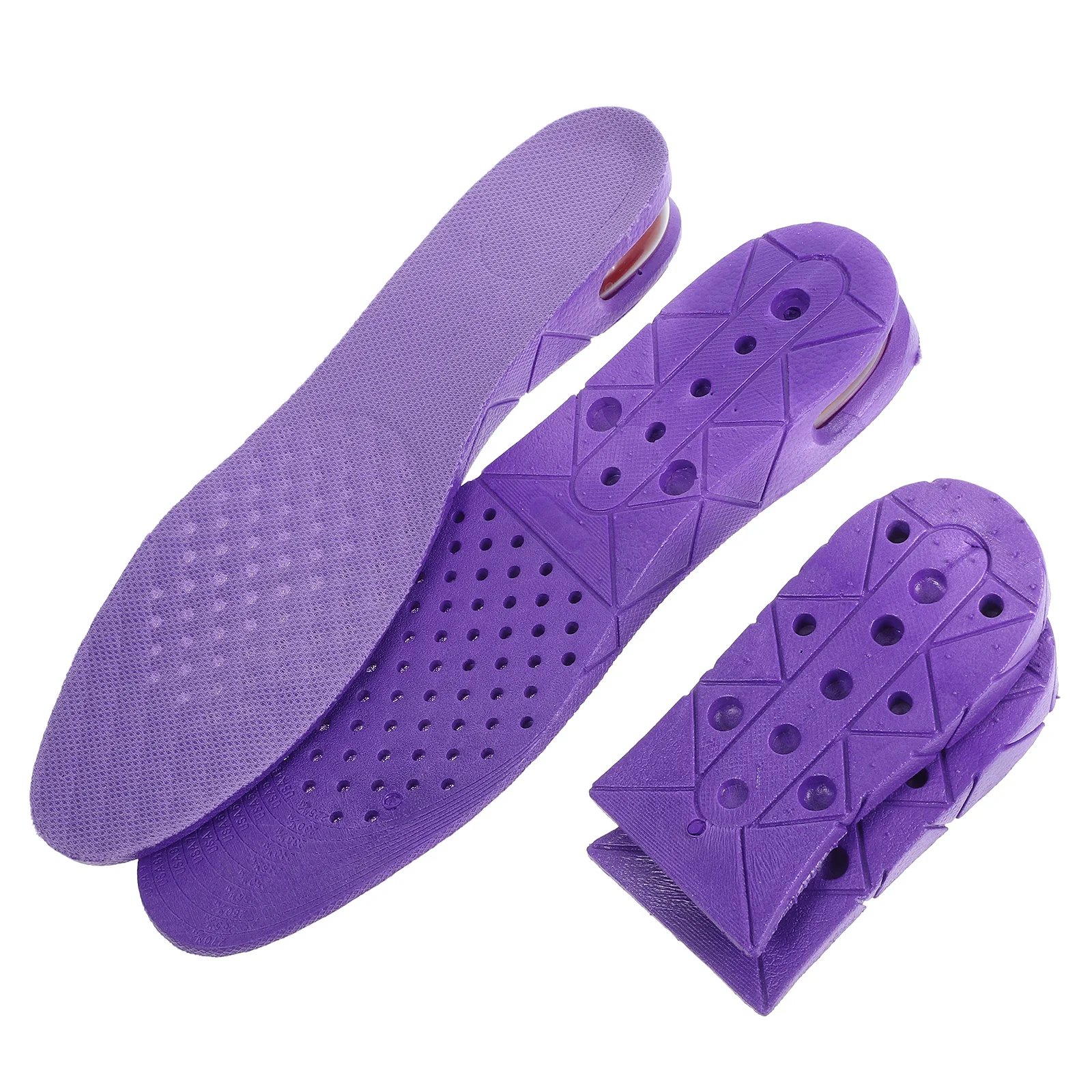 

1Pair Height Increase Insoles Heel Lift Inserts Invisible Comfortable Breathable Shoe Cushions Lightweight Shoe Pads for Men