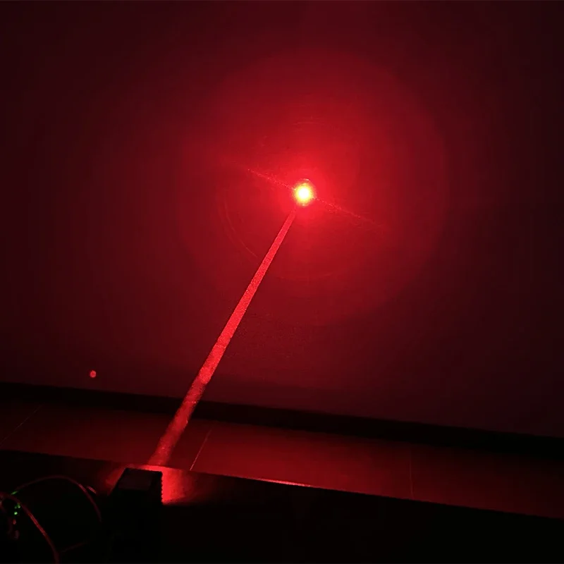 رأس ليزر أنبوب مرحلة وحدة الأشعة تحت الحمراء ، شعاع الدهون ، 638nm ، mW
