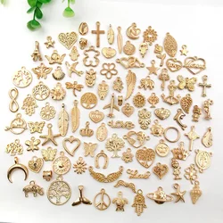 Mixed KC Vintage Alloy Charms For Jewelry Making Handmade DIY Bracelet Earrings Necklace Pendant Jewelry Accessories