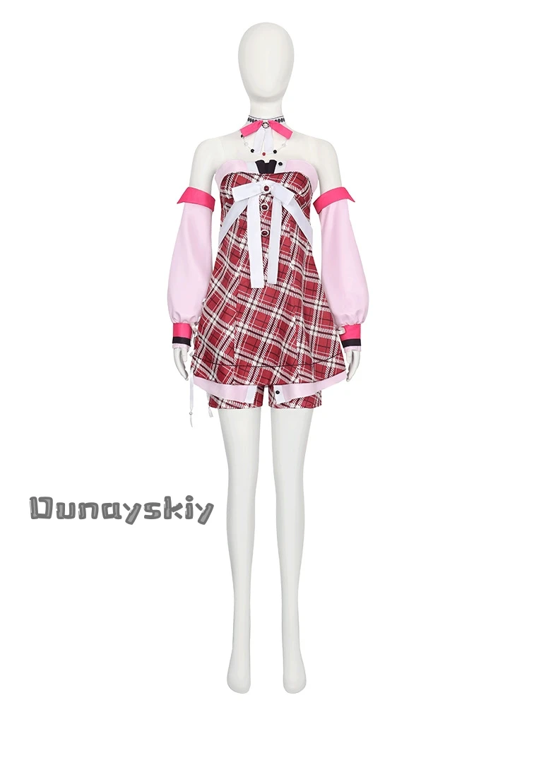 Momoi Airi​​ Seven Boxes Cosplay Costume Woman Jirai Kei Dress Halloween Carnival Theme Role Play Costume Fancy Party Dress Up view 2